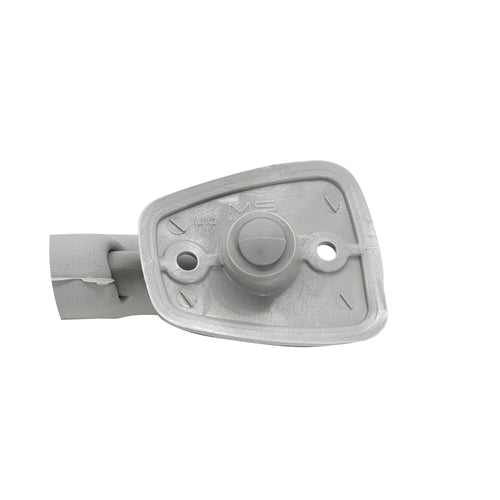 Visera Izquierda Gris Claro Con Espejo Courier 2001-2010