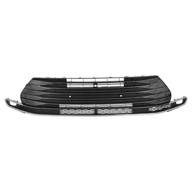Rejilla Fascia Delantera Ty Sienna 21-24 Gris C/Hoyo P/Sensor C/Moldura Cromada Xle/Limited/Le/Hybrid L4 4 Cilindros 2.5L 5 Puertas Central