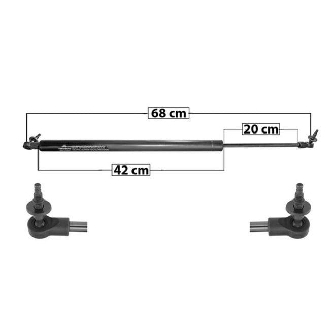 Amortiguador 5Ta Puerta P/ Chrysler Voyager 1996-2000