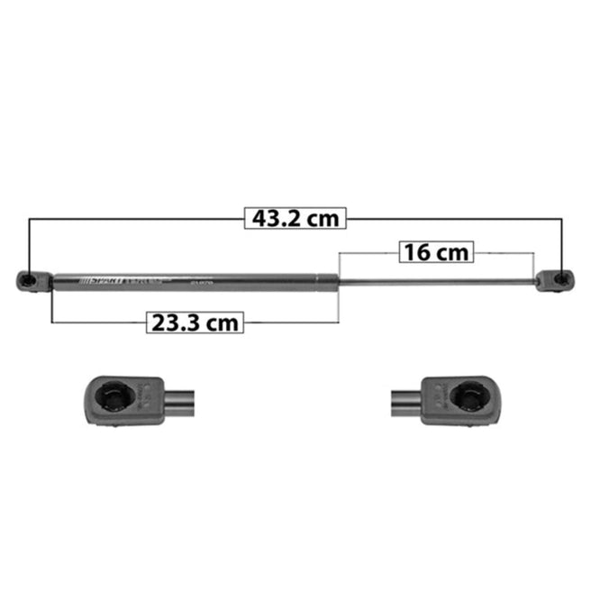 Amortiguador Vidrio 5Ta Puerta P/ Ford Bronco 1984-1990