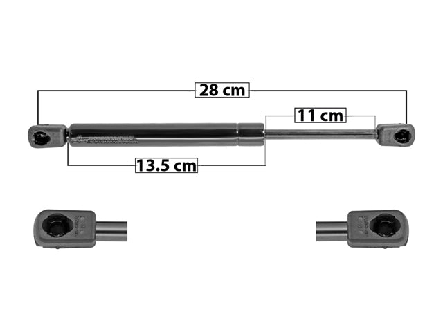 Amortiguador Cofre P/ Jeep Commander 2006-2010