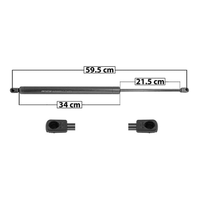 Amortiguador 5Ta Puerta P/ Volkswagen Sharan 1995-2000