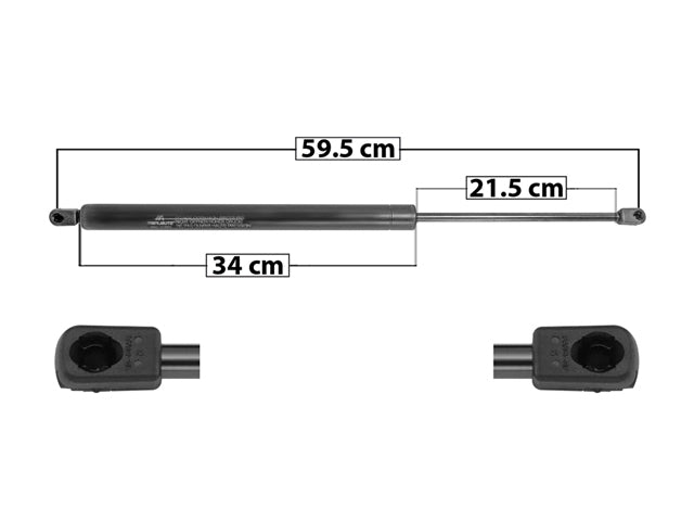 Amortiguador 5Ta Puerta P/ Volkswagen Sharan 1995-2000