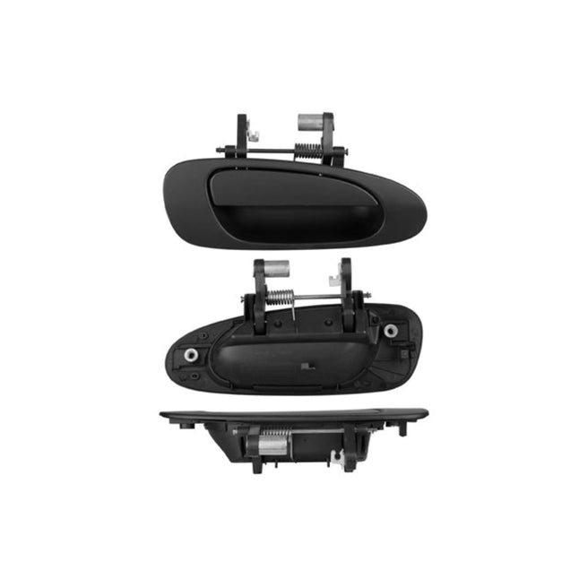 Manija Exterior Hd Accord Delantera 03-07 Coupe Negra Sin Hoyo Para Llave Lisa Para Pintar Plastico Tw Der
