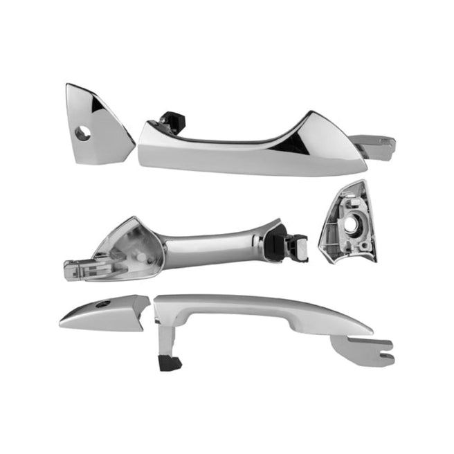 Manija Exterior Hd Accord Delantera 08-12 4 Puertas Cromada Con Hoyo Para Llave Plastico Tw Der