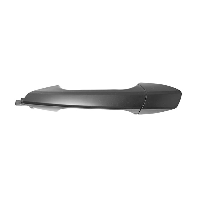 Manija Exterior Mc Clase E 10-16 Sin Hoyo Para Llave Sin Sensor Lisa Negra Plastico Trasera Izq