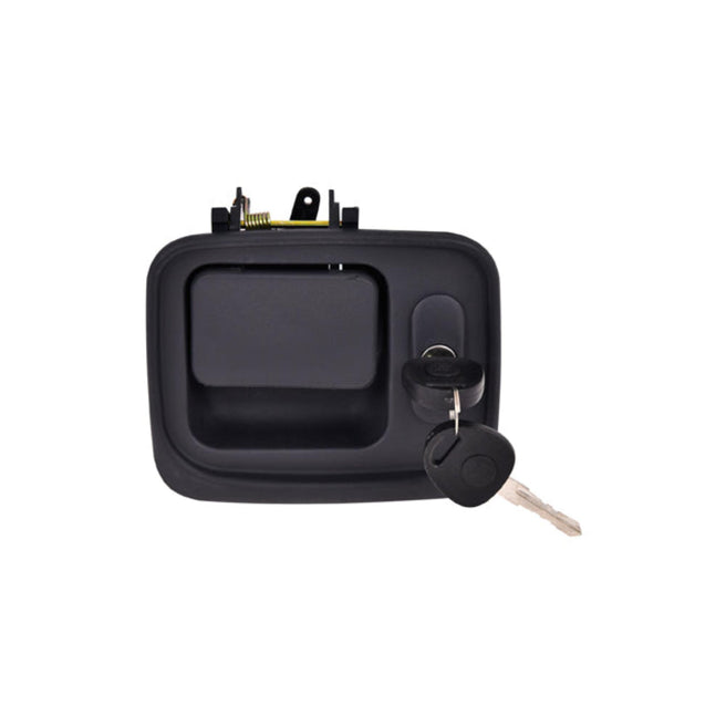 Manija Exterior Mc Camion 96-02 Delantera Negro Plastico Corrugada Der