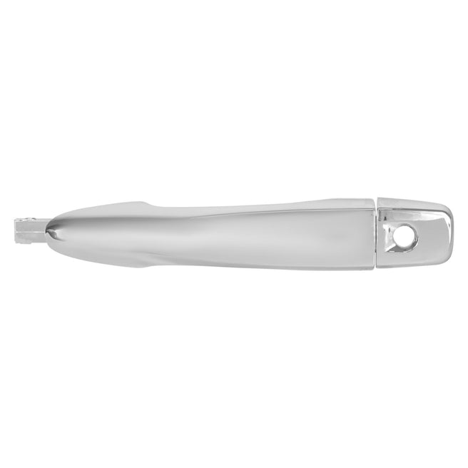 Manija Exterior Ns Frontier 16-22 Con Hoyo Para Llave Sin Sensor Cromada Plastico Delantera Izq