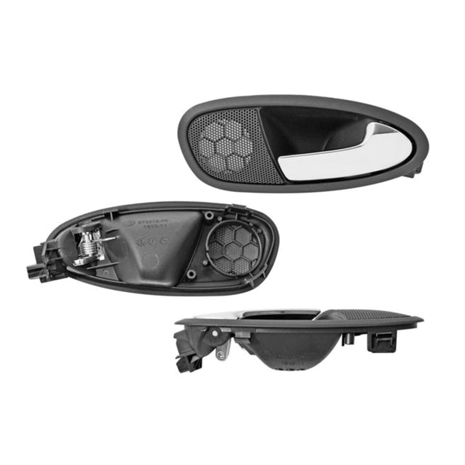 Manija Interior St Leon 06-12/Toledo 06-09 Negra/Cromo Plastico Delantera Der