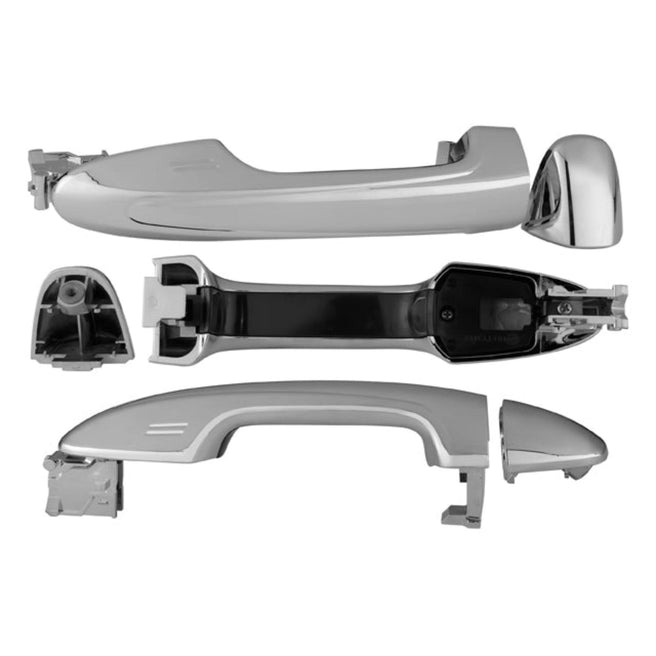 Manija Exterior Ty Rav 4 Delantera 13-18 Cromada Sin Hoyo Para Llave Plastico Tw Der