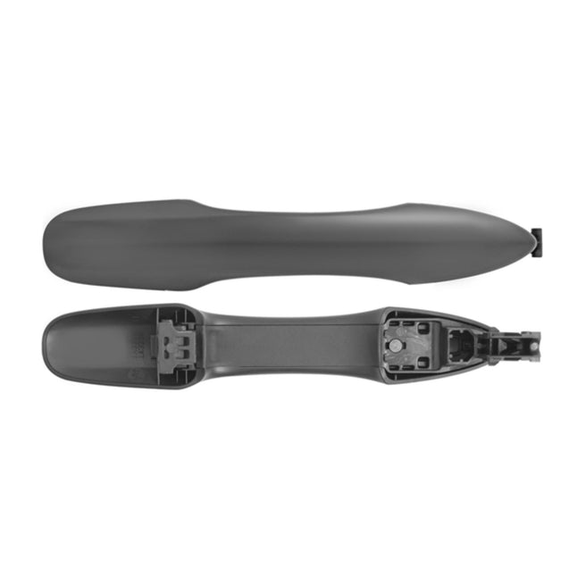 Manija Exterior Ty Prius 16-21 Sin Hoyo Para Llave Sin Sensor Lisa Negra Plastico Delantera Der