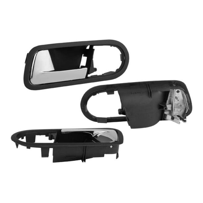 Manija Interior Vw Sharan 02-08 St Alhambra 02-07 Negra/Cromo Plastico Delantera/Trasera Izq