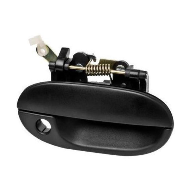 Manija Exterior Hy Accent Delantera 95-97 Negra Corrugada C/Hoyo Der