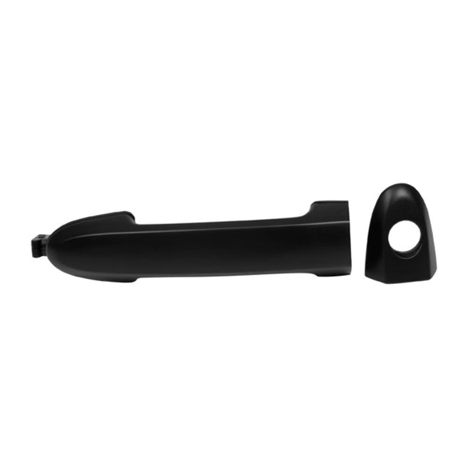 Manija Exterior Hy Santa Fe Delantera 07-12 5 Puertas Negra Con Hoyo Para Llave Lisa Para Pintar Plastico Tw Izq