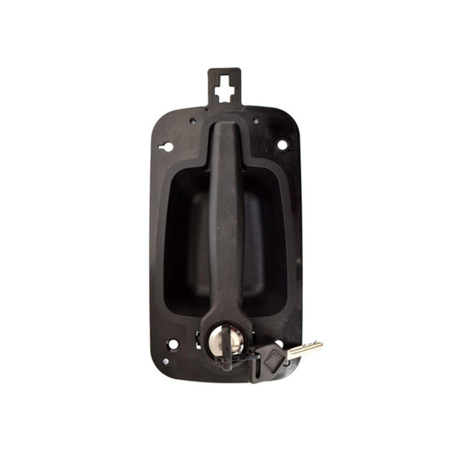 Manija Exterior It 4300 Ihc 08-12/Prostar 08-11 C/Cilindro/Llave Negra Corrugada Der