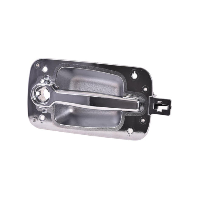 Manija Exterior It 4300/Prostar/Ihc Delantera 14-15 Cromada C/Hoyo P/Llave Plastico S/Cilindro S/Llaves Der