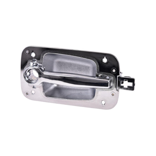 Manija Exterior It 4300 Delantera 01-20 Cromada C/Hoyo P/Llave Plastico S/Cilindro S/Llaves Der/Izq