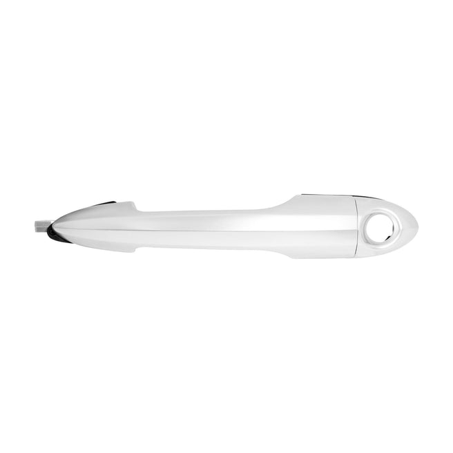 Manija Exterior Ar Giulietta 13-18 Con Hoyo Para Llave Sin Sensor Lisa Plata Plastico Delantera Izq