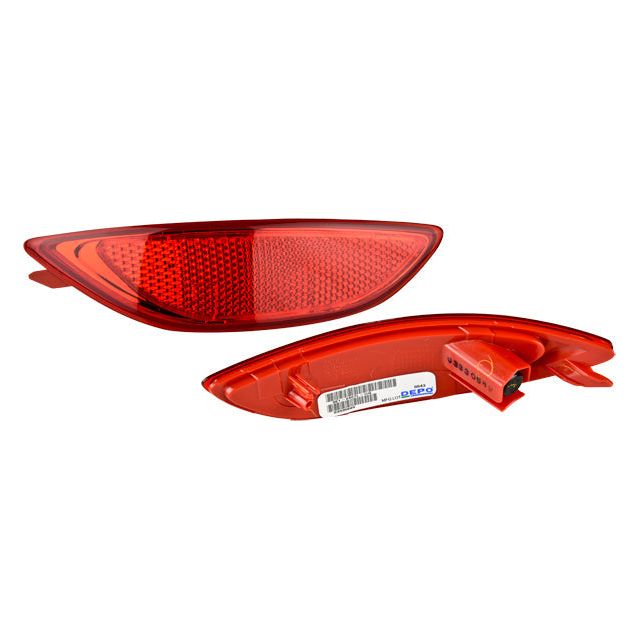 Reflejante Fascia Izquierdo Rojo Attitude 2012-2014 DEPO