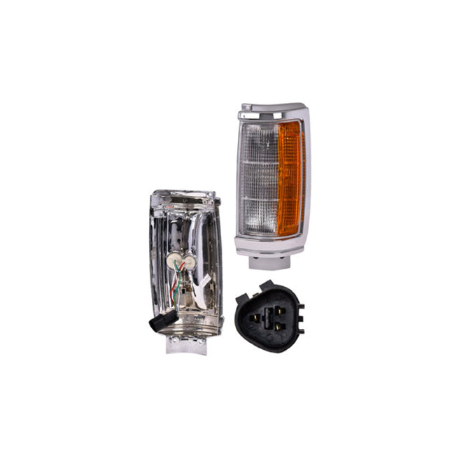 Cuarto Punta Dg Ram Pu 50 87-93/L200 87-96 Cromado Bicolor C/Foco Lucid Depo (U.T.P) Izq
