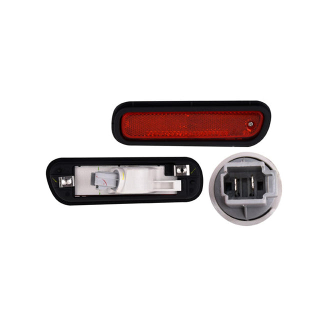 Cuarto Lateral Hd Accord 94-97/98-02 4 Puertas Rojo C/Foco Depo Izq