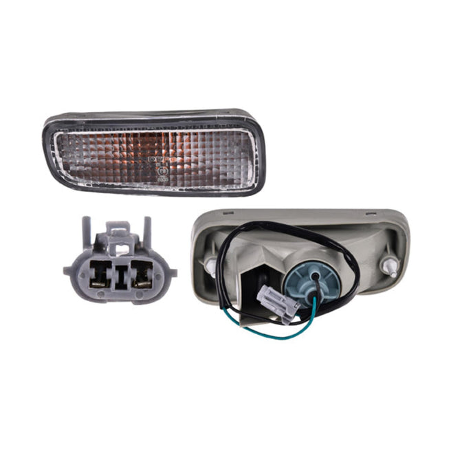 Cuarto Frontal Iz Luv 02-05 Blanco C/Foco Depo Der