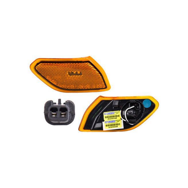 Cuarto Punta Jp Wrangler 18-23 Linea Nueva Ambar C/Foco Depo Der