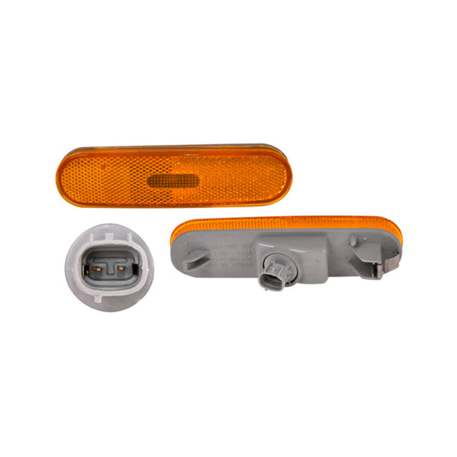 Cuarto Lateral Mz Protege 95-96 323 Ambar C/Foco Depo Der