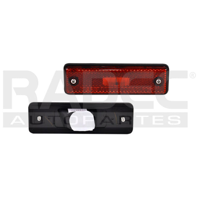 Cuarto Trasero Ty Camry 87-91 Rojo Depo Izq