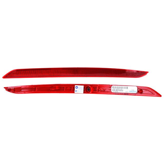Reflejante Fascia Derecho Rojo Elantra 2017-2018 DEPO