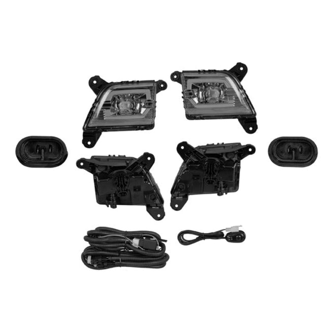 Juego Faro Niebla P/ Chevrolet Cheyenne 2019-2022