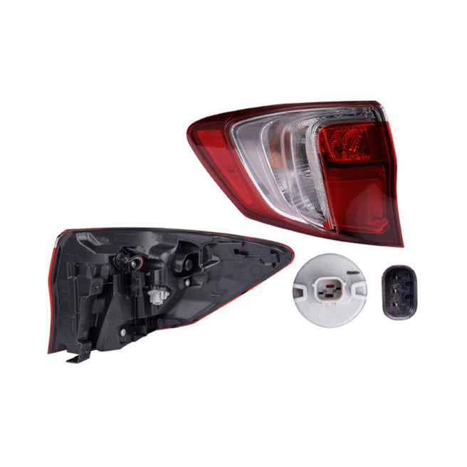 CALAVERA EXTERIOR AC RDX 16-18 C/LEDS DEPO IZQ