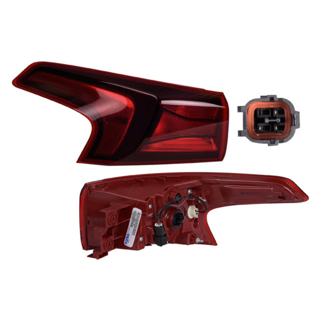 Calavera Exterior Hy Santa Fe Con Foco Depo Izq P/ Hyundai Santa Fe 2019-2020