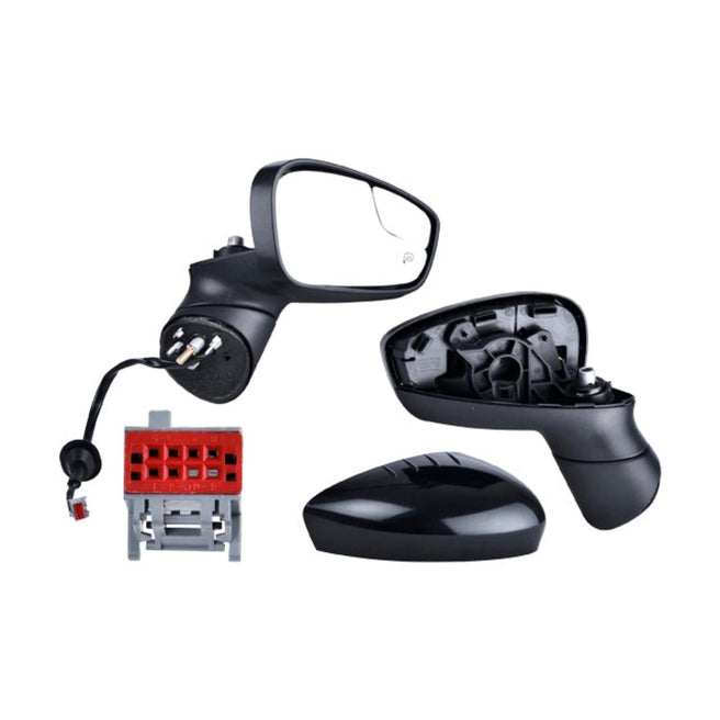 Espejo Electrico C/Desempanante C/Punto Ciego P/Pintar P/ Ford Fiesta 2011-2016