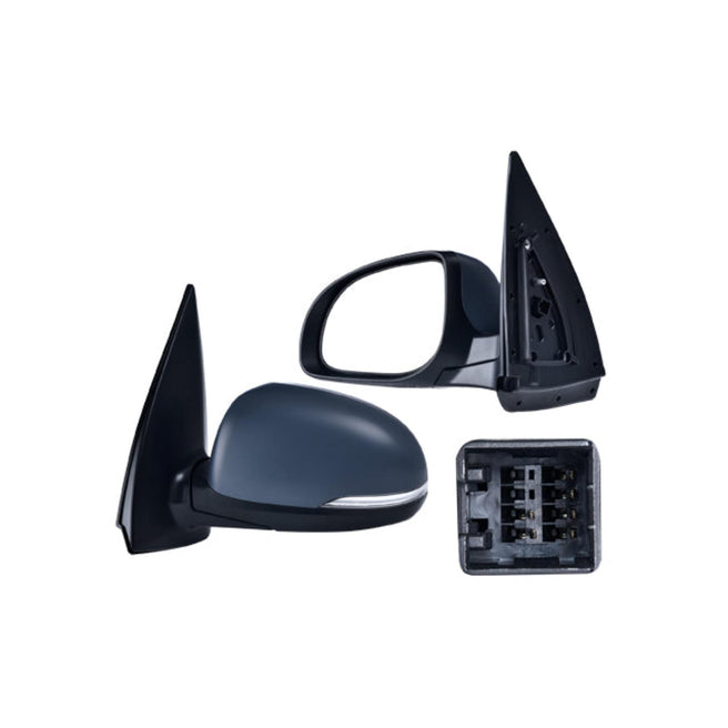 Espejo Electrico C/Desempanante C/Direccional P/Pintar P/ Hyundai I10 2012-2014