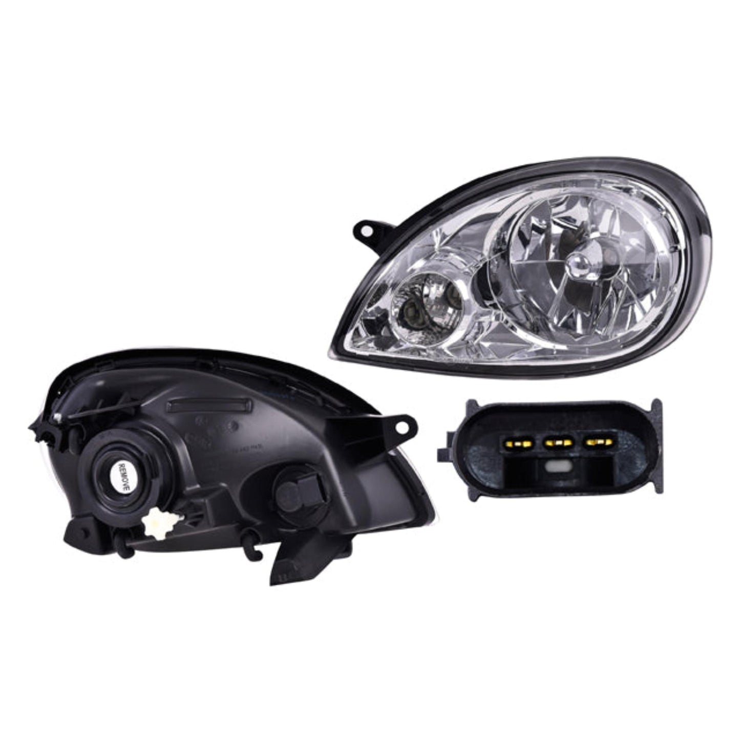 Faro Cv P/ Chevrolet Chevy 2004-2008