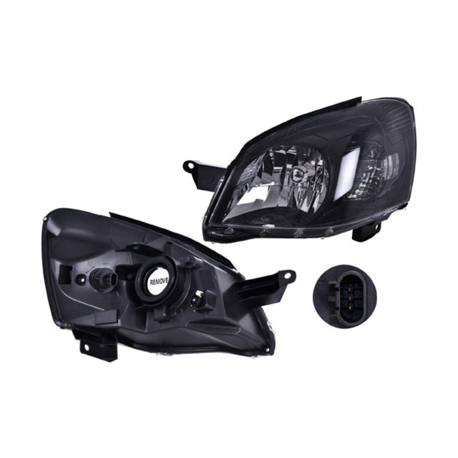 Faro Cv P/ Chevrolet Chevy 2009-2012