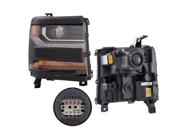 Faro Cv Cheyenne P/ Chevrolet Cheyenne 2016-2018