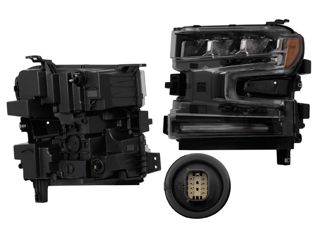 Faro Cv Cheyenne P/ Chevrolet Cheyenne 2019-2022