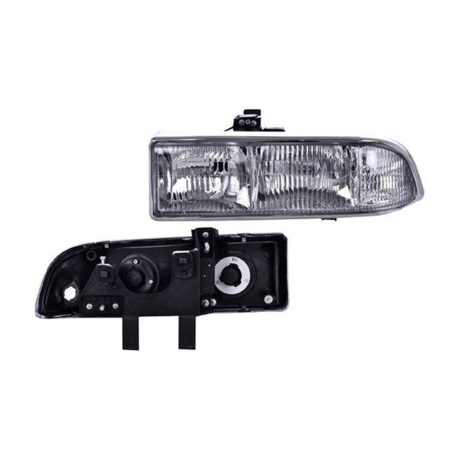 Faro Cv S-10 P/ Chevrolet S-10 1998-2004