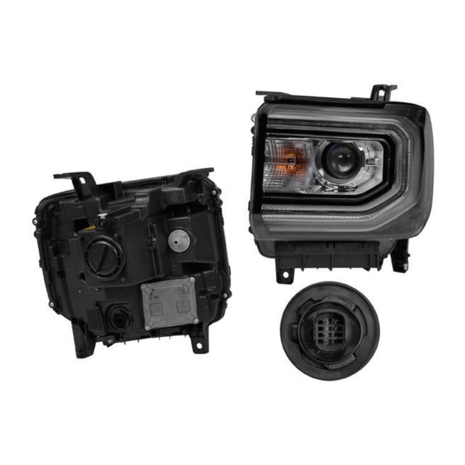 Faro Cv Sierra P/ Chevrolet Sierra 2016-2018