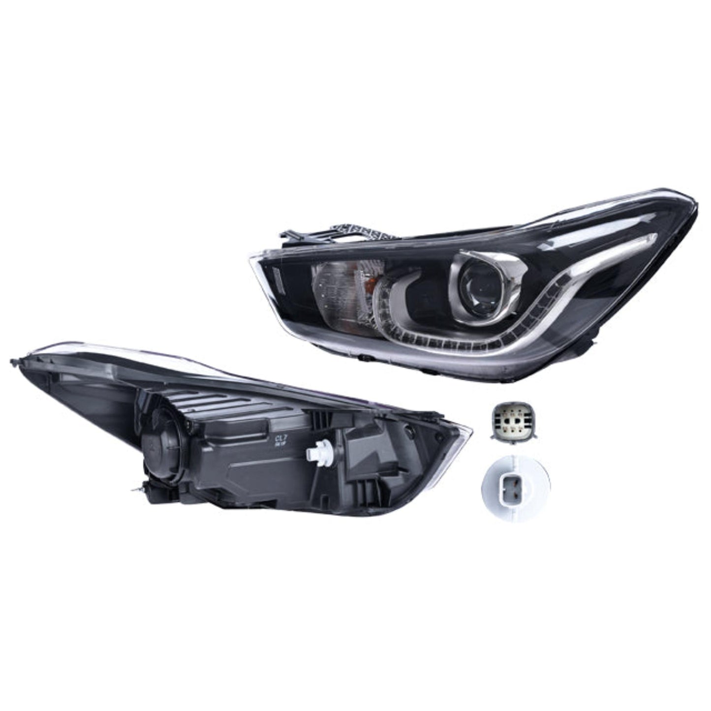 Faro Cv Spark P/ Chevrolet Spark 2016-2019