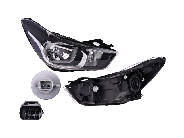 Faro Cv Spark P/ Chevrolet Spark 2016-2018
