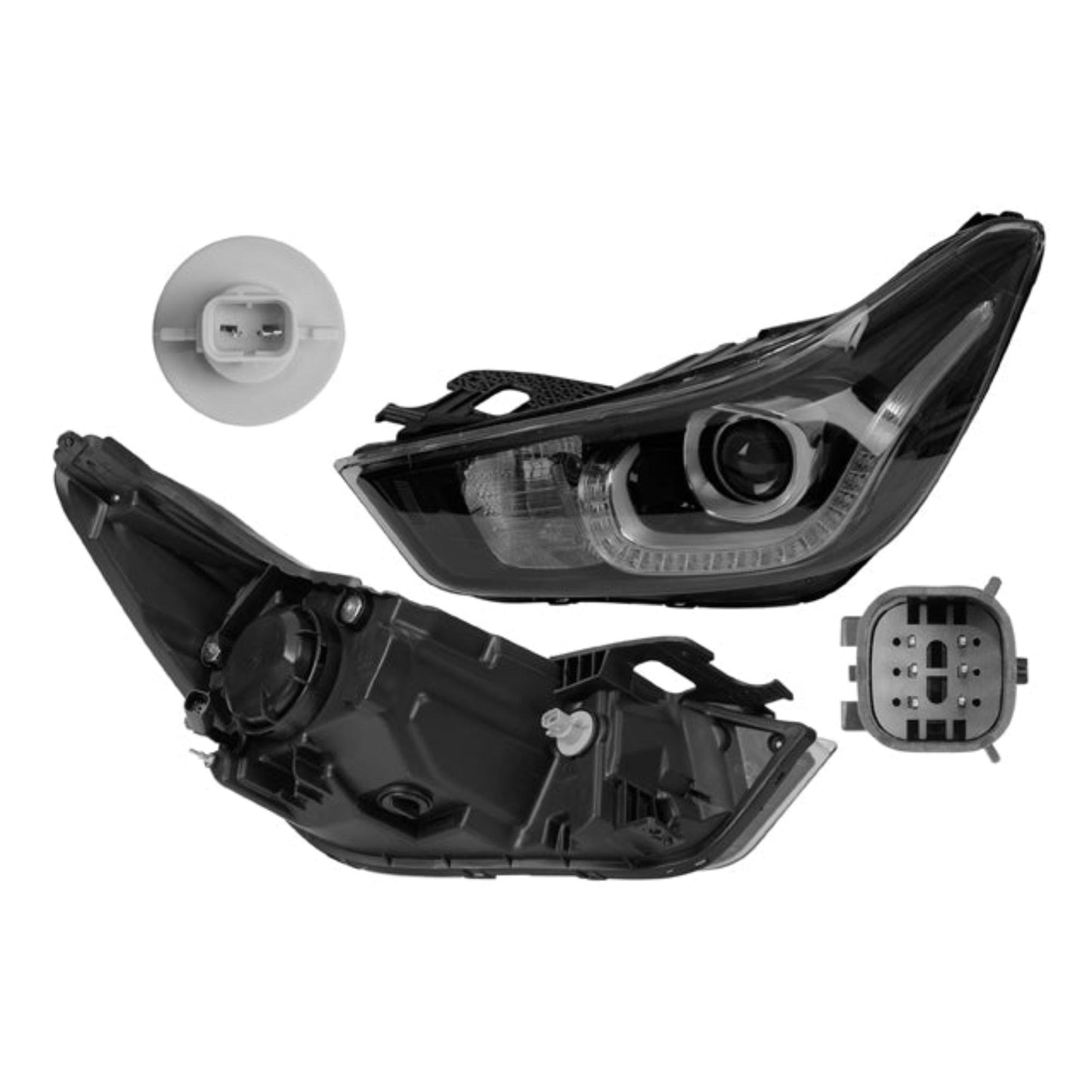 Faro Cv Spark P/ Chevrolet Spark 2016-2020