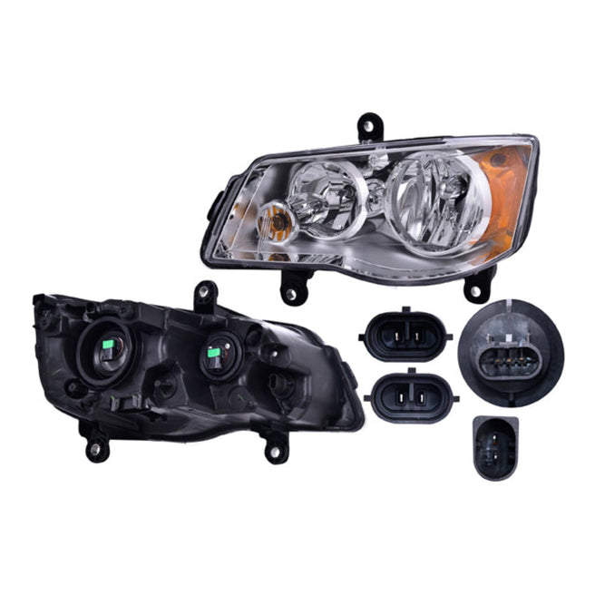 Faro Cr Town Country P/ Chrysler Town Country 2008-2016