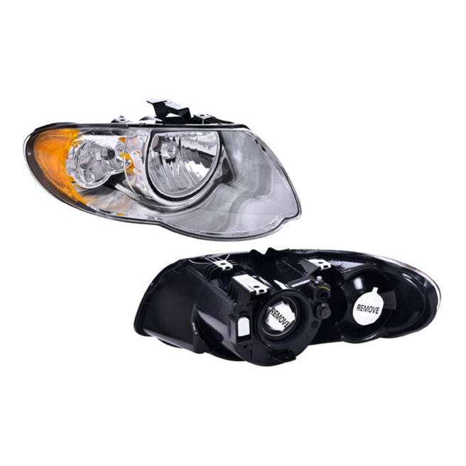 Faro Cr Voyager 05-07 S/ Foco Depo Der P/ Chrysler Voyager 2005-2007