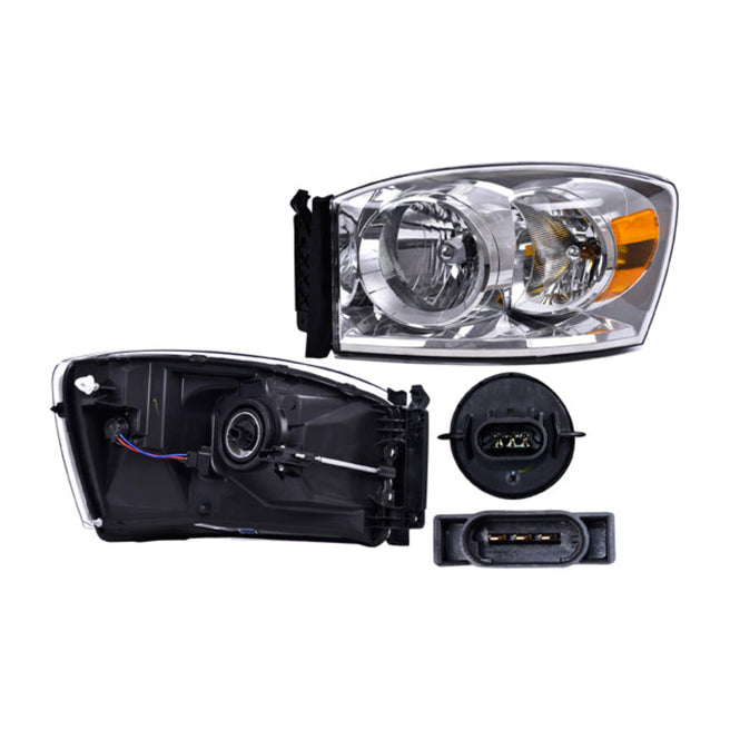 Faro Dg Ram P/ Dodge Ram 2006-2008