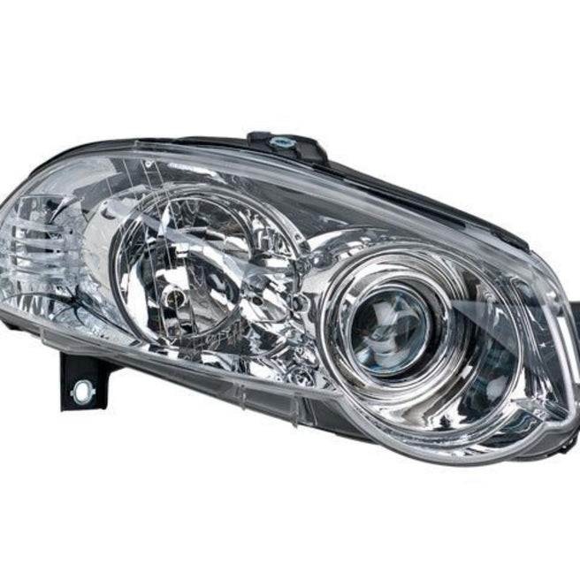 Faro Ft Strada 08-14 Manual Fondo Cromado P Foco Halogeno S Foco Depo Der P/ Fiat Strada 2008-2014