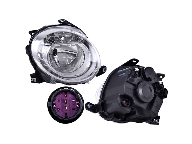 Faro Superior P/ Fiat 500 2009-2012