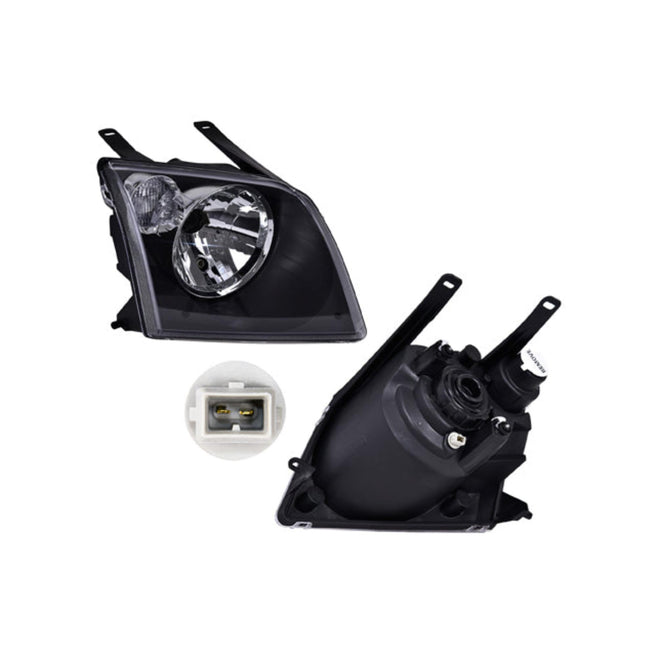 Faro Fd Ecosport 06-07 Manual P/Foco Halogeno C/Cuarto Blanco S/Foco Depo Der P/ Ford Ecosport 2006-2007
